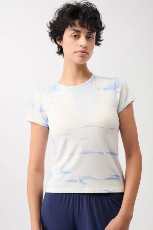 Batik T-Shirt Tie-Dye Blue