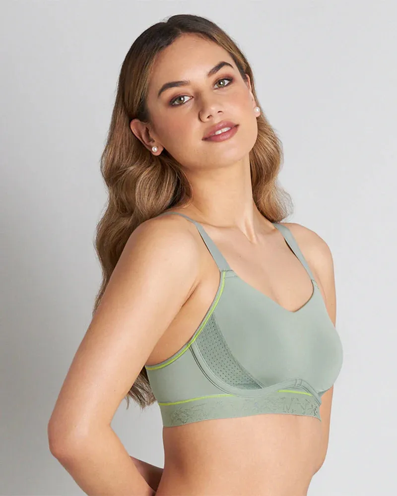 Bendon Breathe Sports Bra / Lily Pad