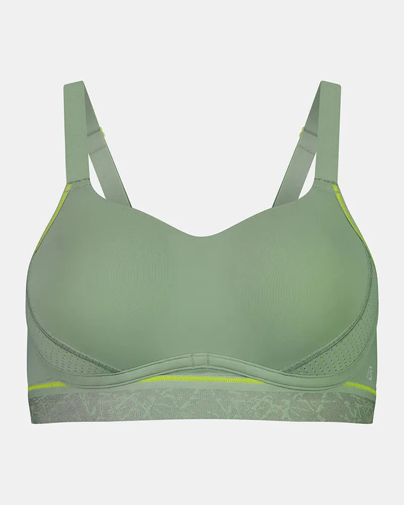 Bendon Breathe Sports Bra / Lily Pad