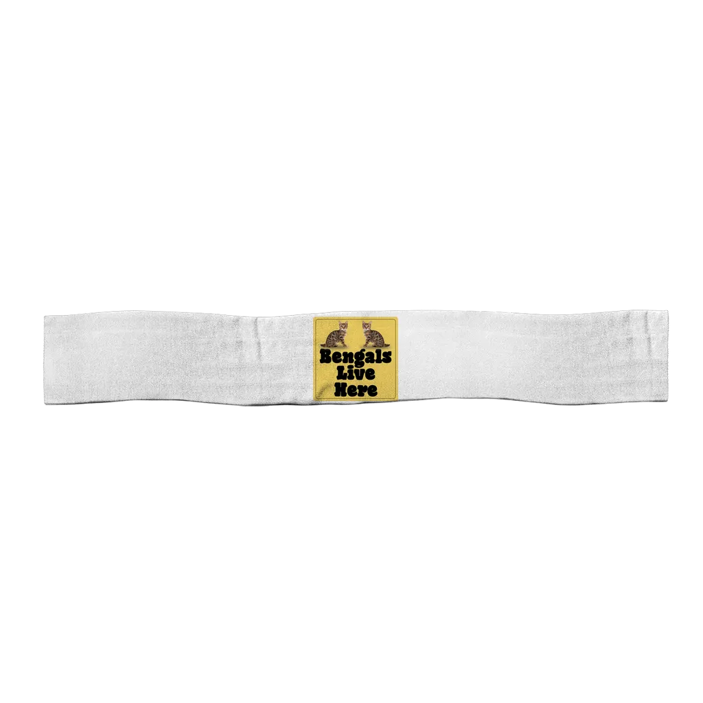 Bengals Satin Sports Scarf