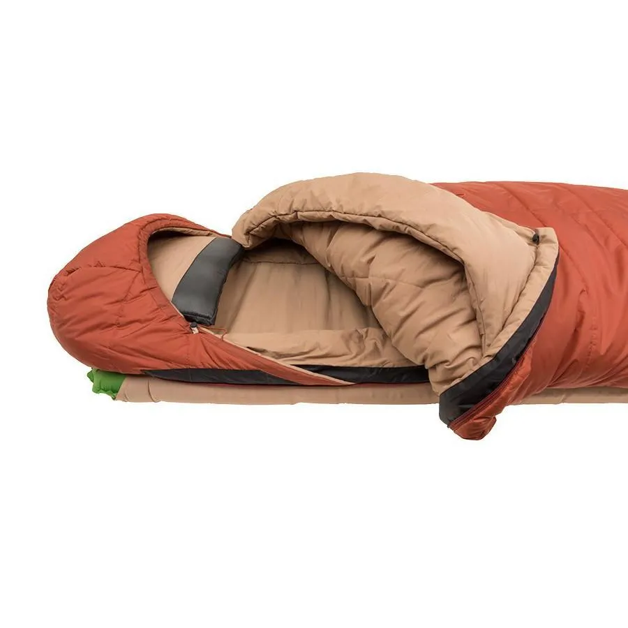 Big Agnes Hog Park 20 Thermolite Sleeping Bag Extra Long No-draft Collar Winter Camping Sleeping Bag