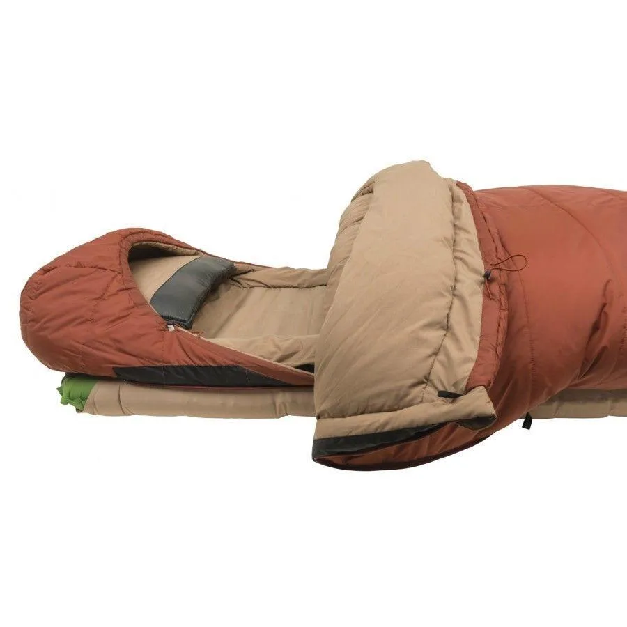 Big Agnes Hog Park 20 Thermolite Sleeping Bag Extra Long No-draft Collar Winter Camping Sleeping Bag