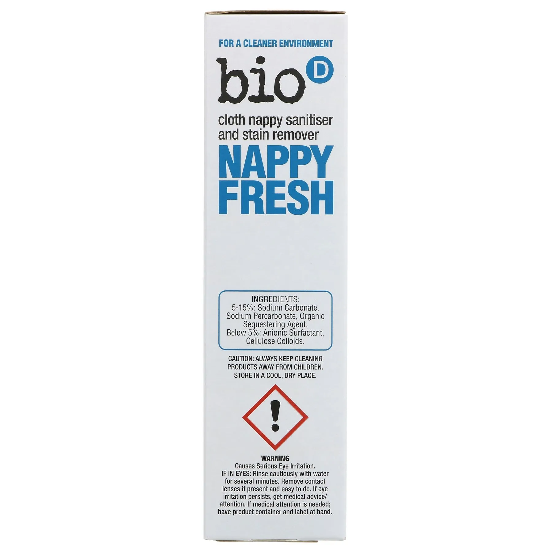 Bio D | Nappy Fresh - Santiser & Stain Remover | 500g
