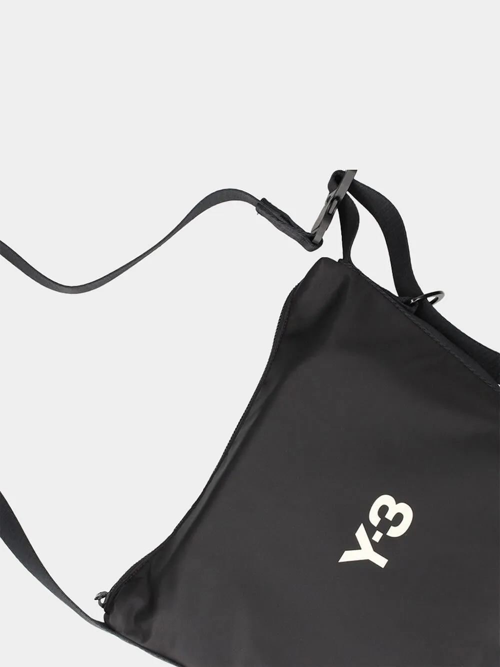 Black Nylon Crossbody Bag
