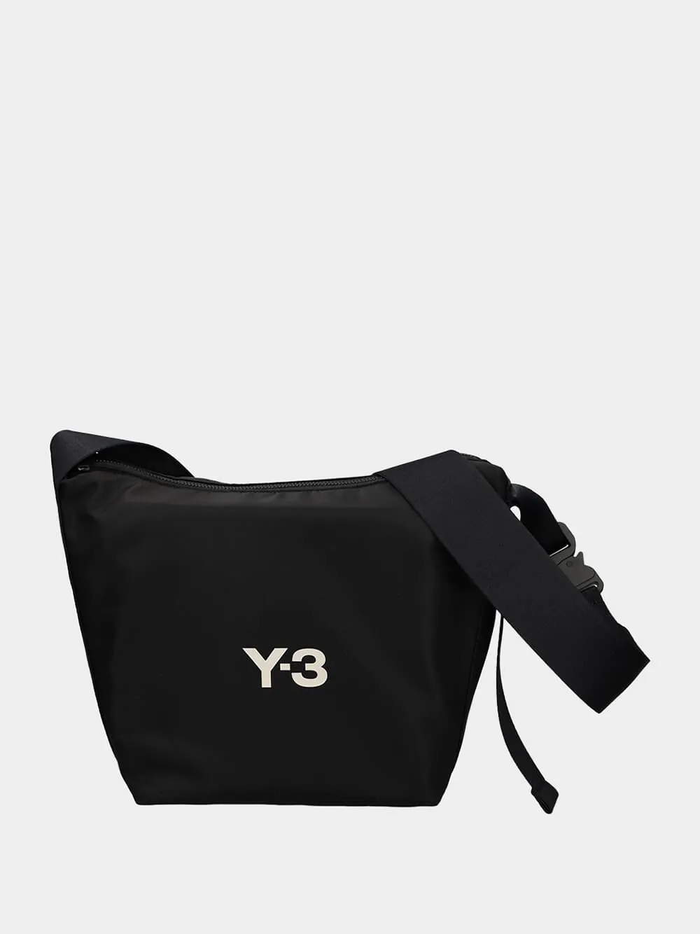 Black Nylon Crossbody Bag