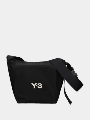 Black Nylon Crossbody Bag
