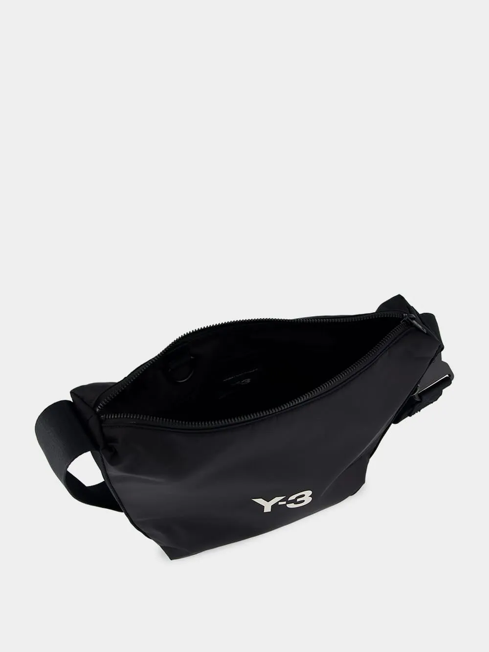 Black Nylon Crossbody Bag