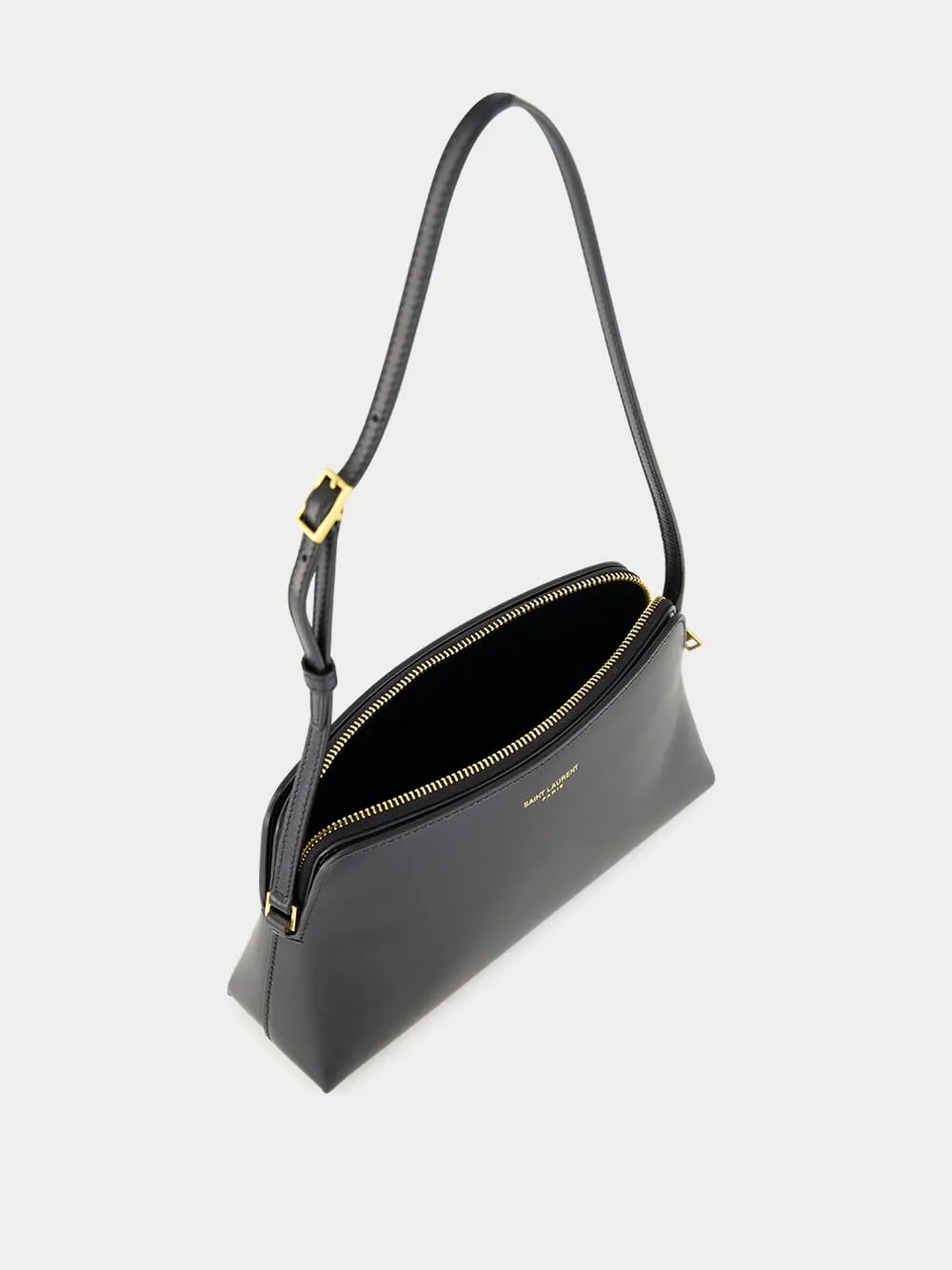 Black Paris Mini Bag in Smooth Calfskin