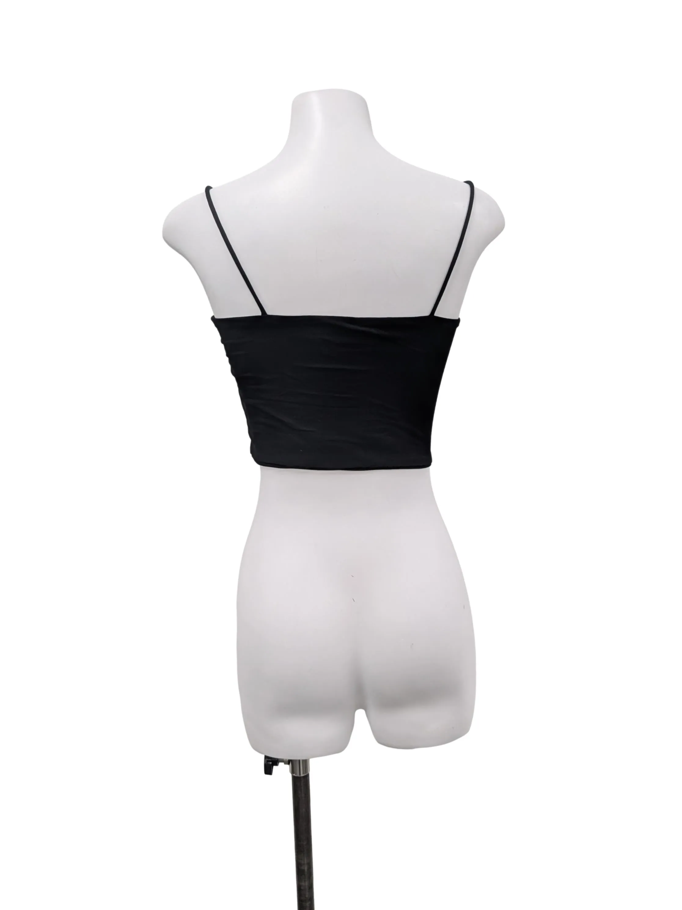 Black Tube Top With Strap