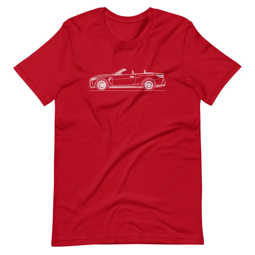 BMW G82 M4 Competition Convertible outline t-shirt