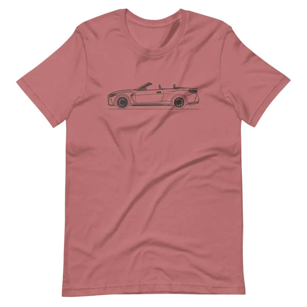 BMW G82 M4 Competition Convertible outline t-shirt