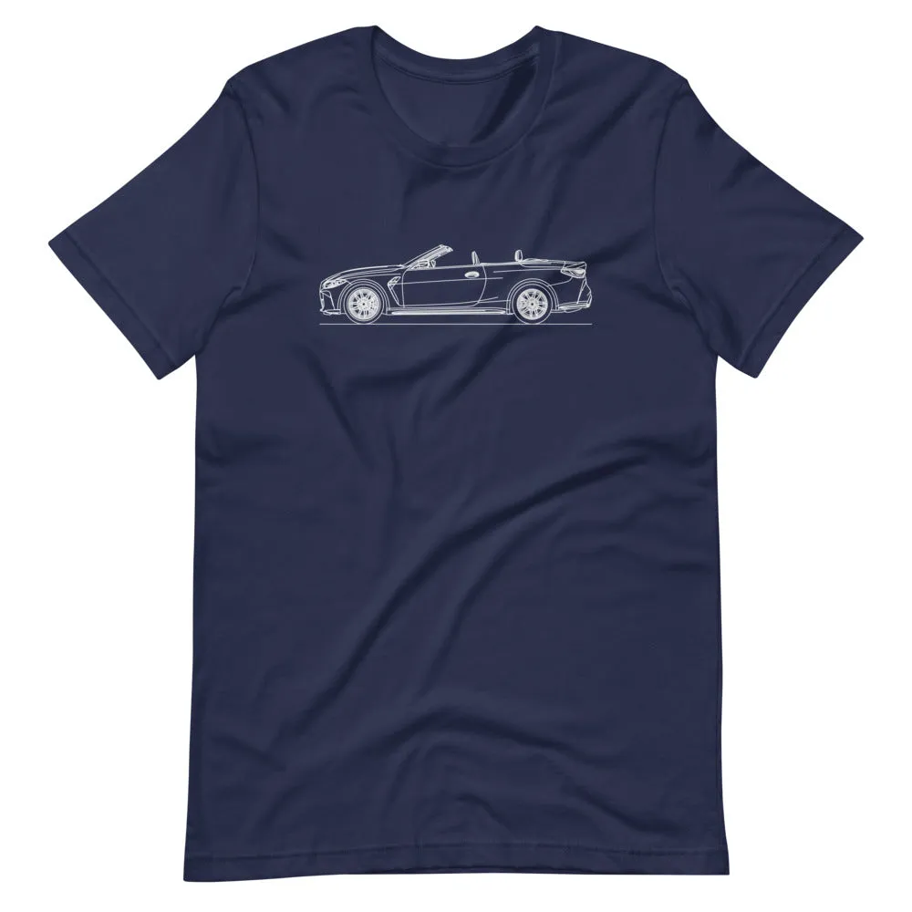 BMW G82 M4 Competition Convertible outline t-shirt