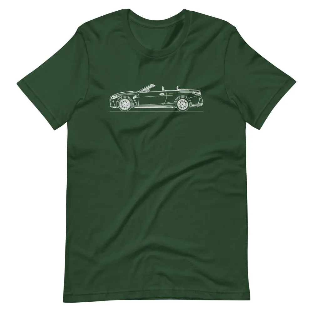 BMW G82 M4 Competition Convertible outline t-shirt