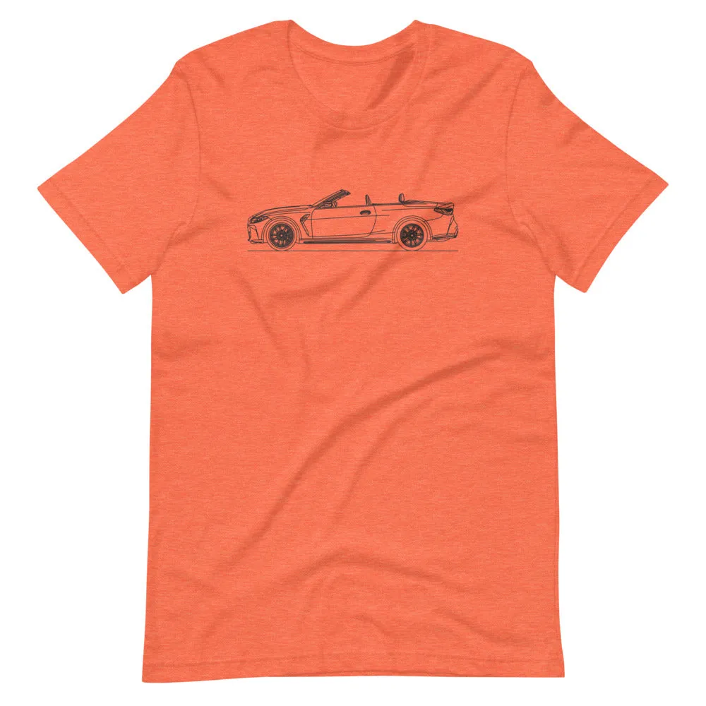 BMW G82 M4 Competition Convertible outline t-shirt