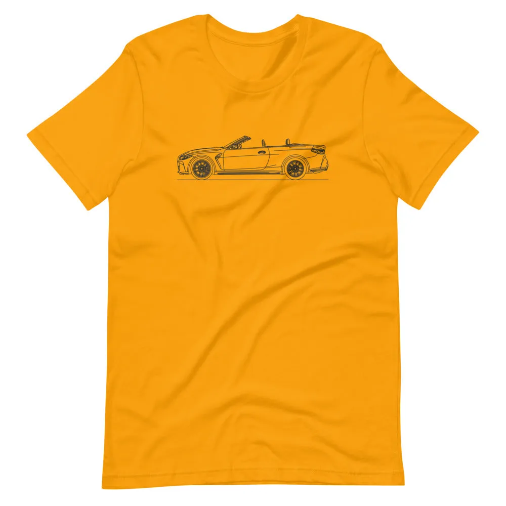 BMW G82 M4 Competition Convertible outline t-shirt
