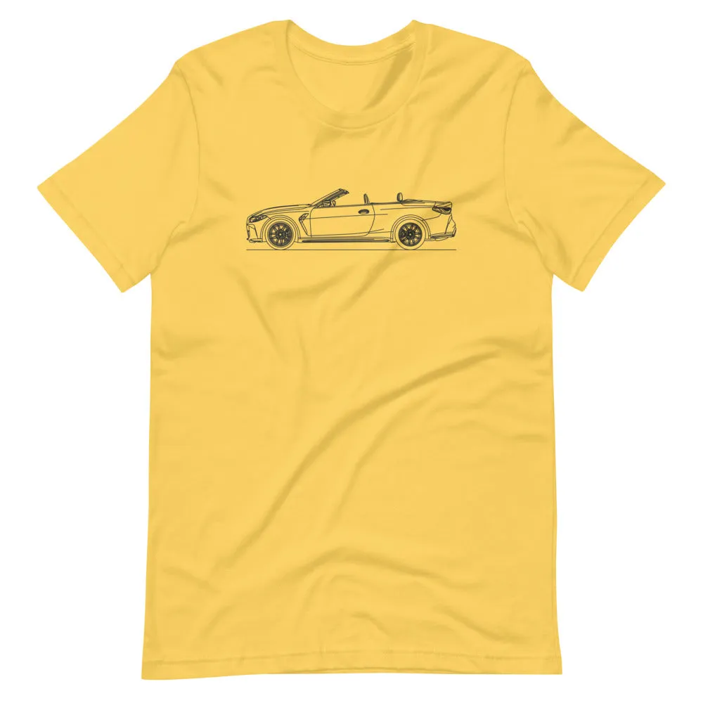 BMW G82 M4 Competition Convertible outline t-shirt