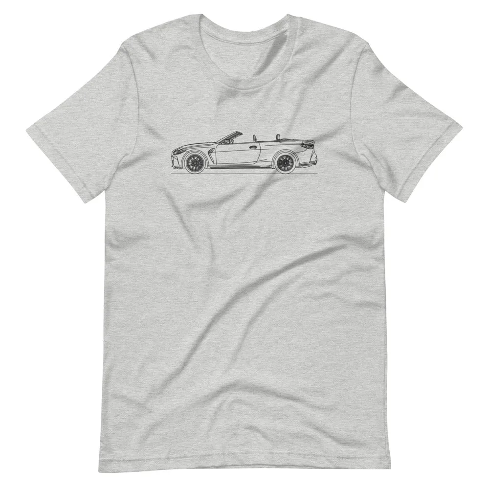 BMW G82 M4 Competition Convertible outline t-shirt