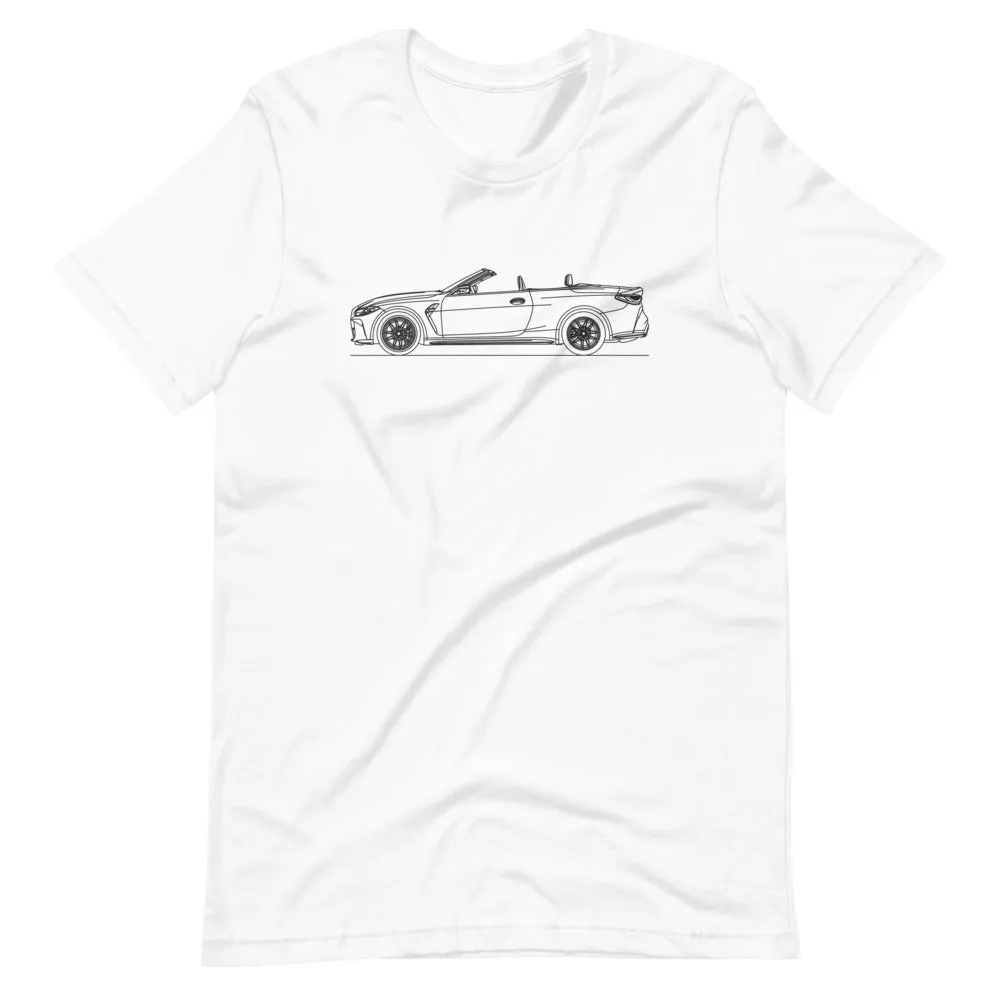 BMW G82 M4 Competition Convertible outline t-shirt