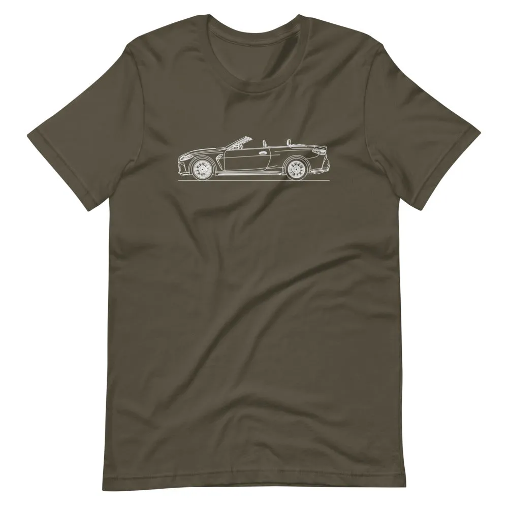 BMW G82 M4 Competition Convertible outline t-shirt