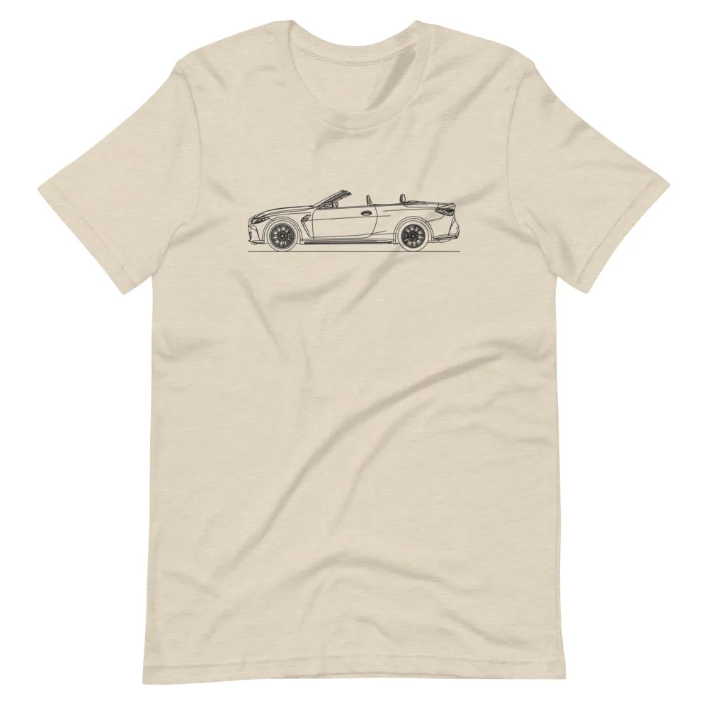 BMW G82 M4 Competition Convertible outline t-shirt