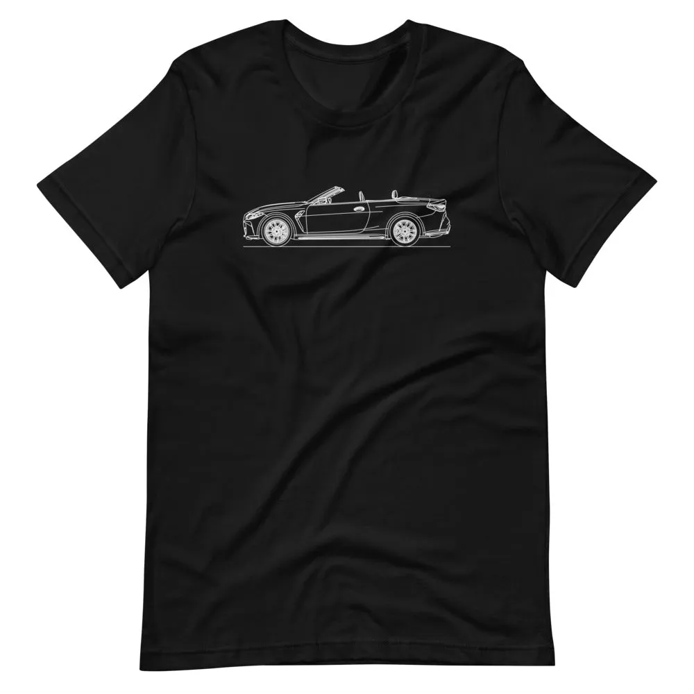 BMW G82 M4 Competition Convertible outline t-shirt