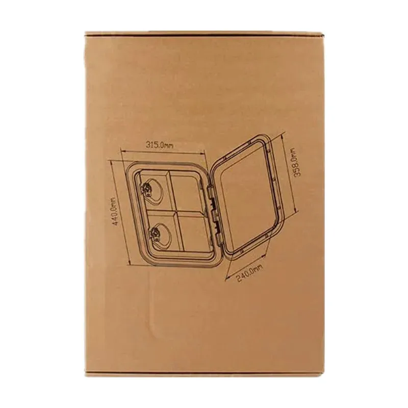 Boat ABS Deck Access Hatch Cover Marine Boat yacht Watertight Anti-UV Non-Skid