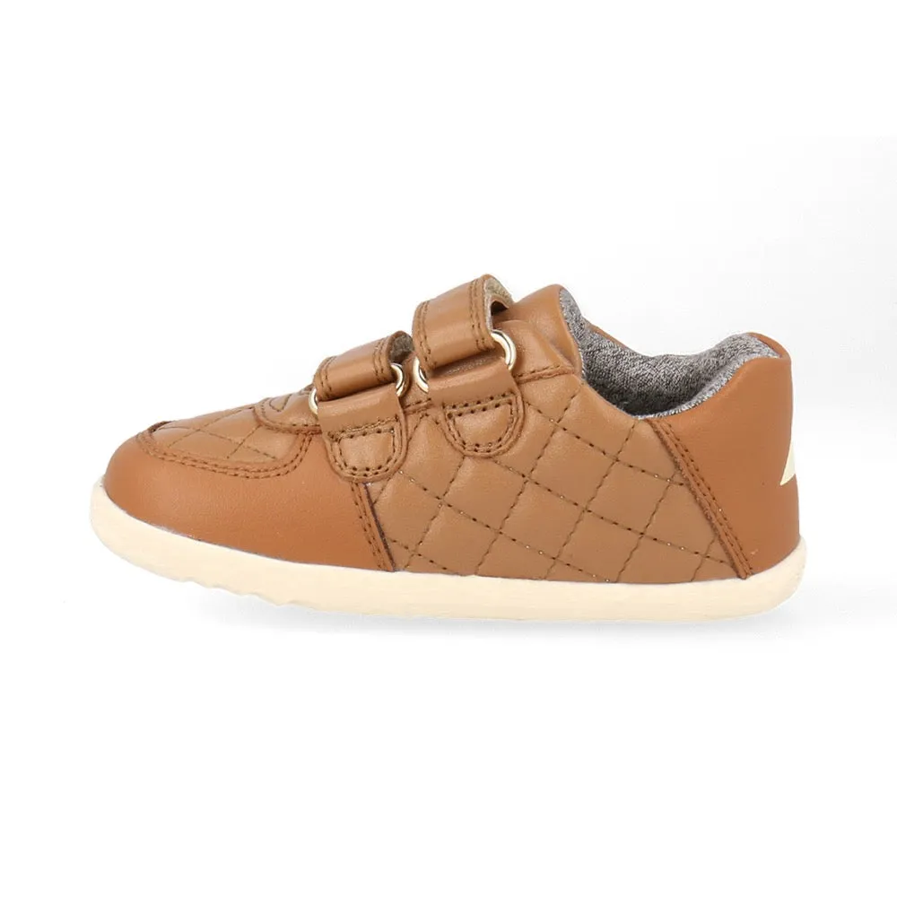 Bobux Step Up Stitch Caramel Trainers