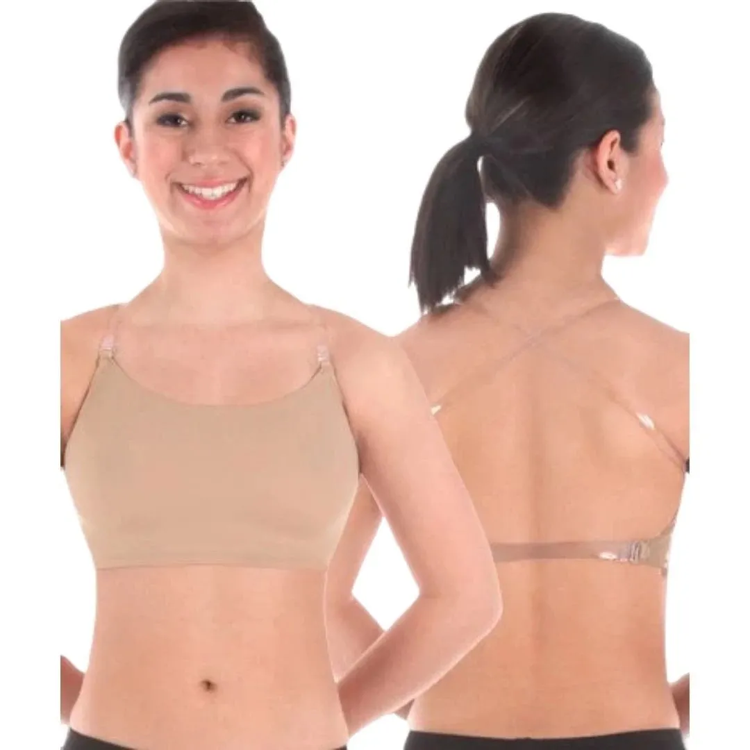 Bodywrappers Convertible Halter/Tank Style Nude Bra