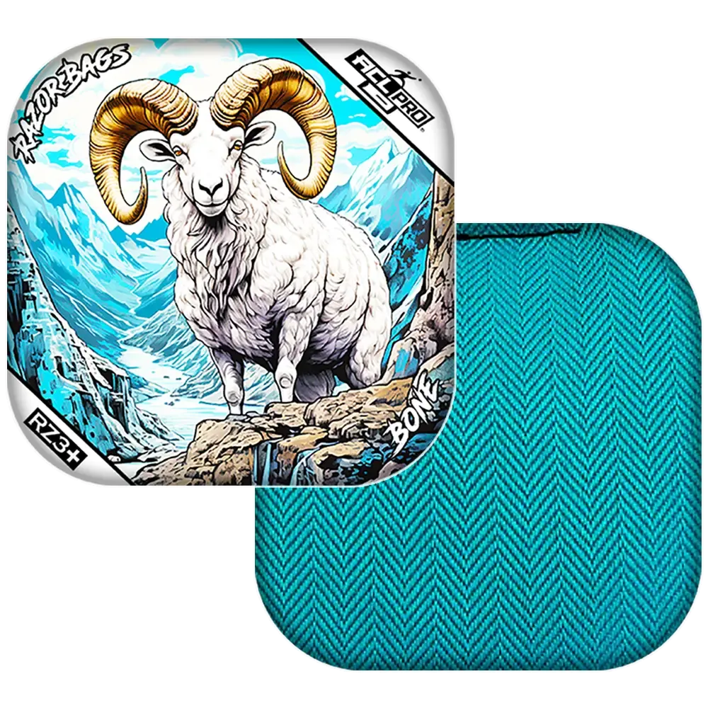 Bone | Alaskan Dall Sheep | ACL PRO Razor Cornhole Bags