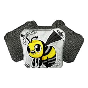 Bone | Buzzed Bee | ACL PRO Razor Cornhole Bags