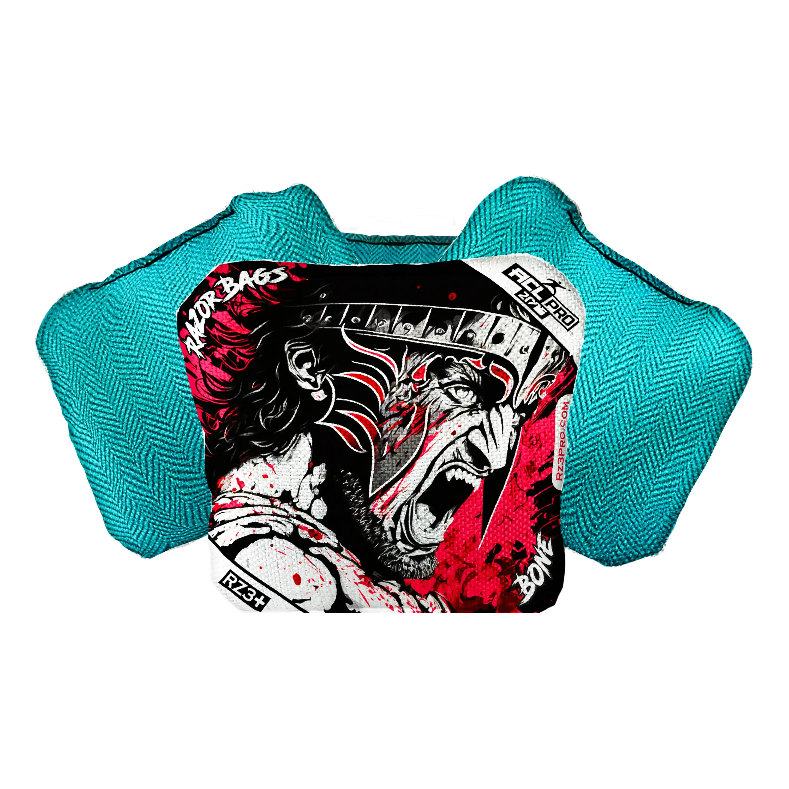 Bone | Gladiator Black Series | ACL PRO Razor Cornhole Bags