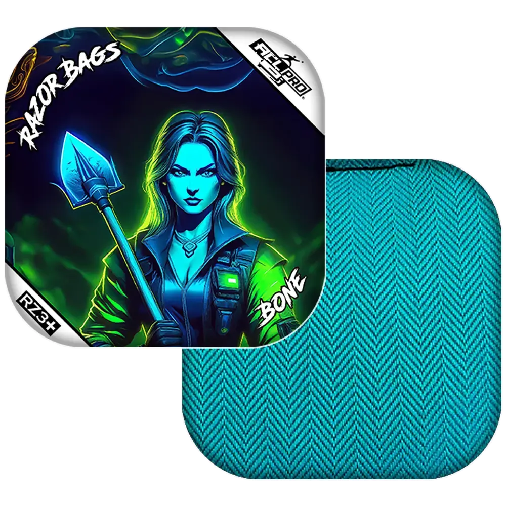 Bone | Grave Digger | ACL PRO Razor Cornhole Bags