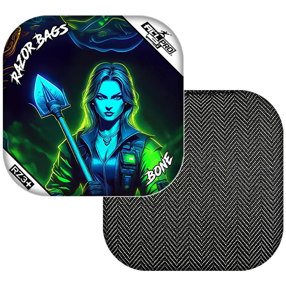 Bone | Grave Digger | ACL PRO Razor Cornhole Bags