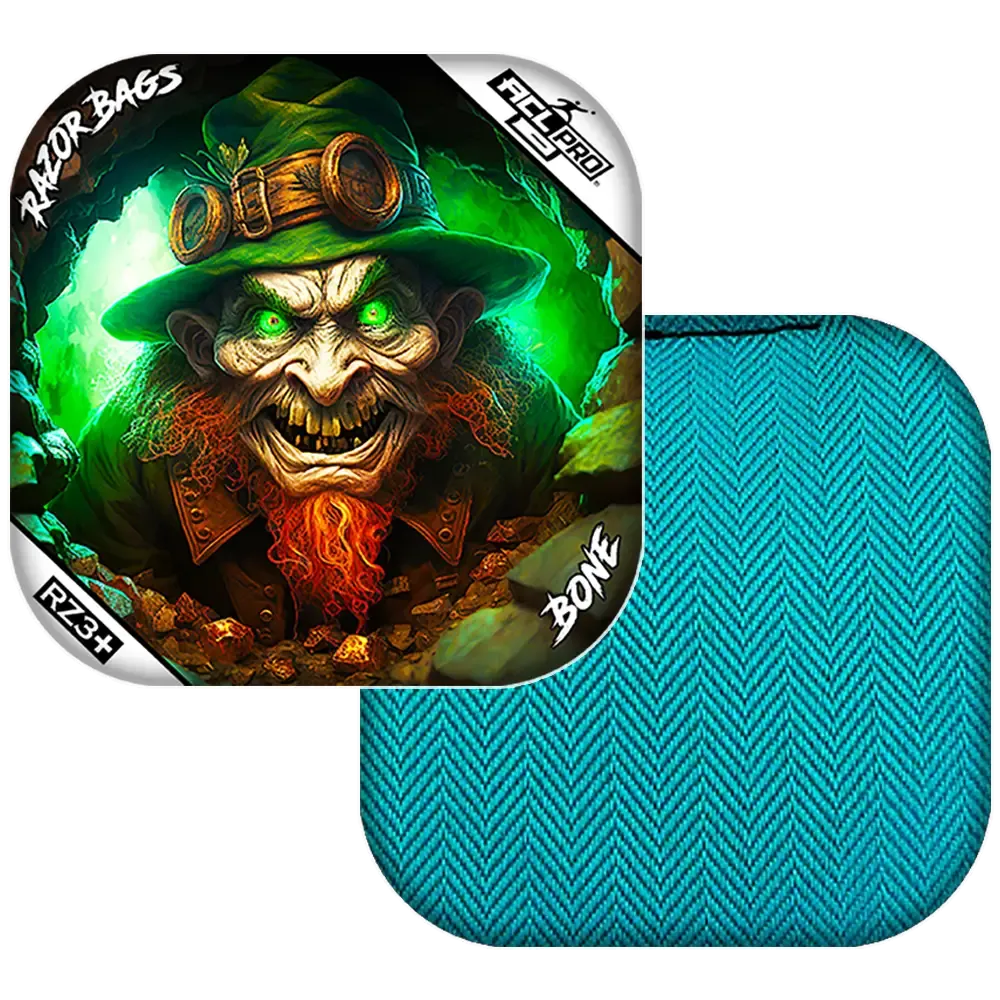 Bone | Leprechaun Cave | ACL PRO Razor Cornhole Bags
