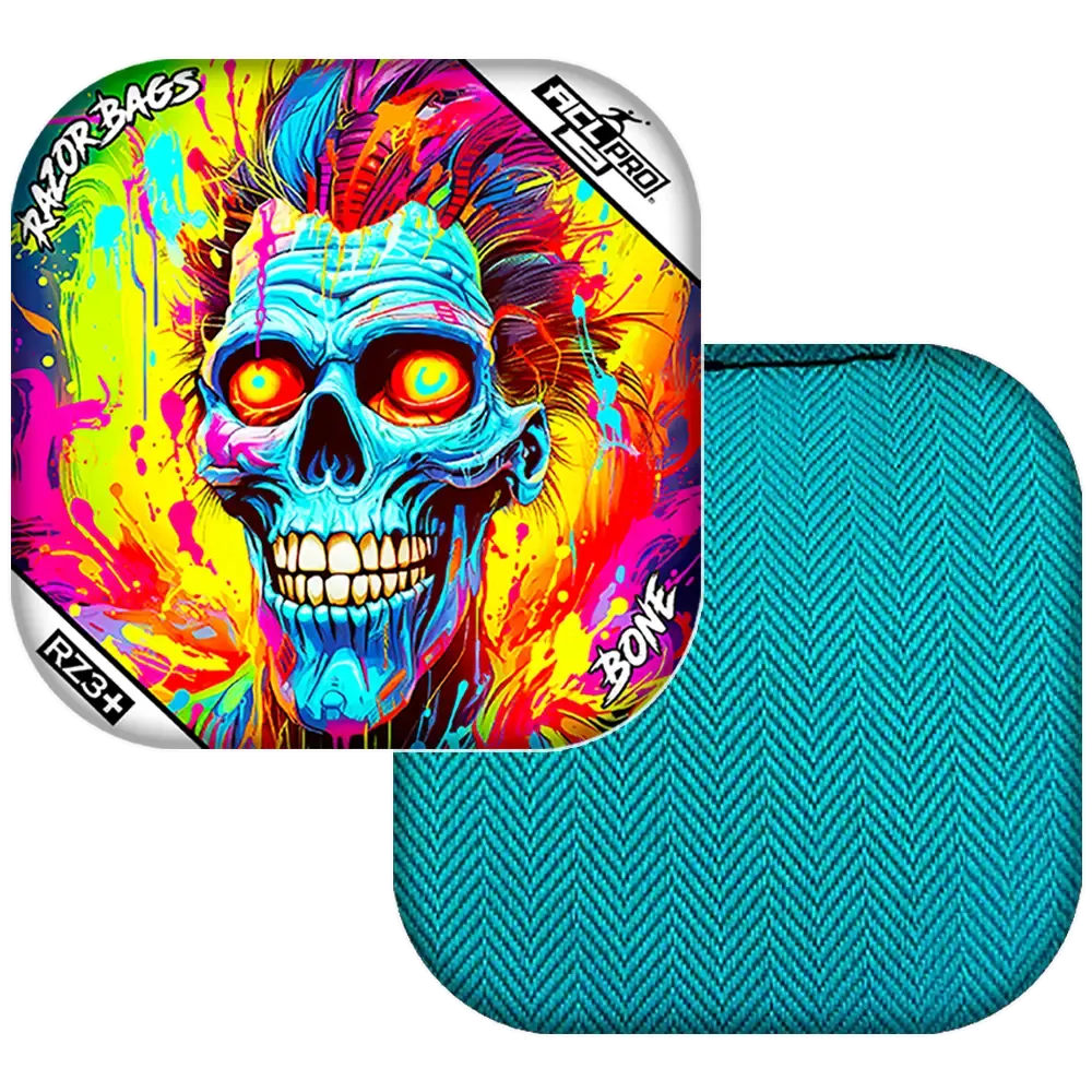 Bone | Maniac | ACL PRO Razor Cornhole Bags