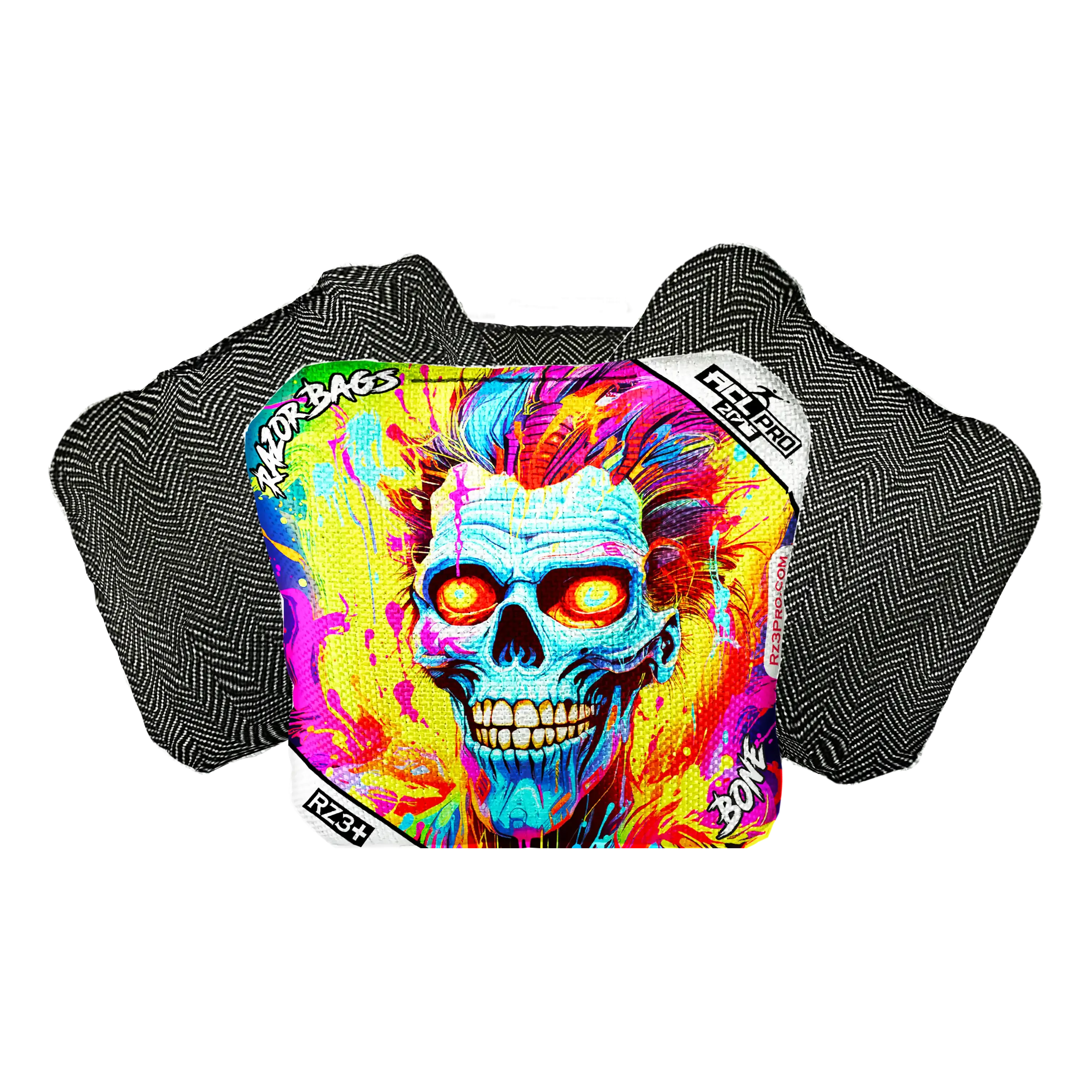 Bone | Maniac | ACL PRO Razor Cornhole Bags