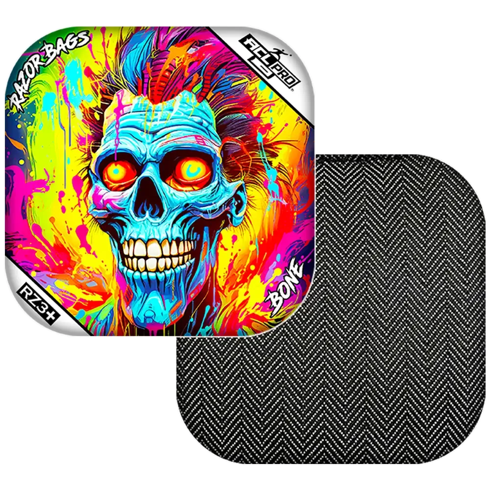 Bone | Maniac | ACL PRO Razor Cornhole Bags