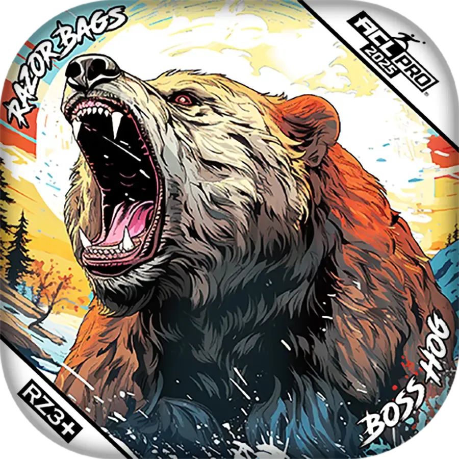 Boss Hog | Alaskan Grizzly 2 | ACL PRO Razor Cornhole Bags