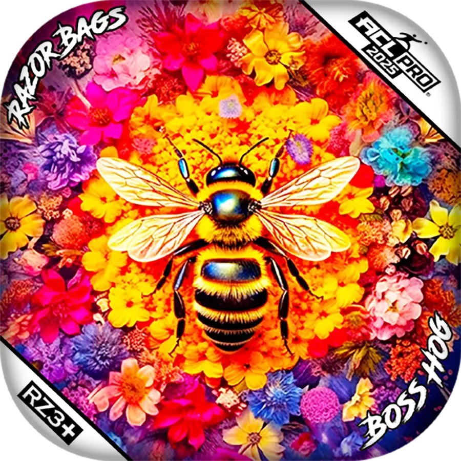 Boss Hog | Bee Serious | ACL PRO Razor Cornhole Bags