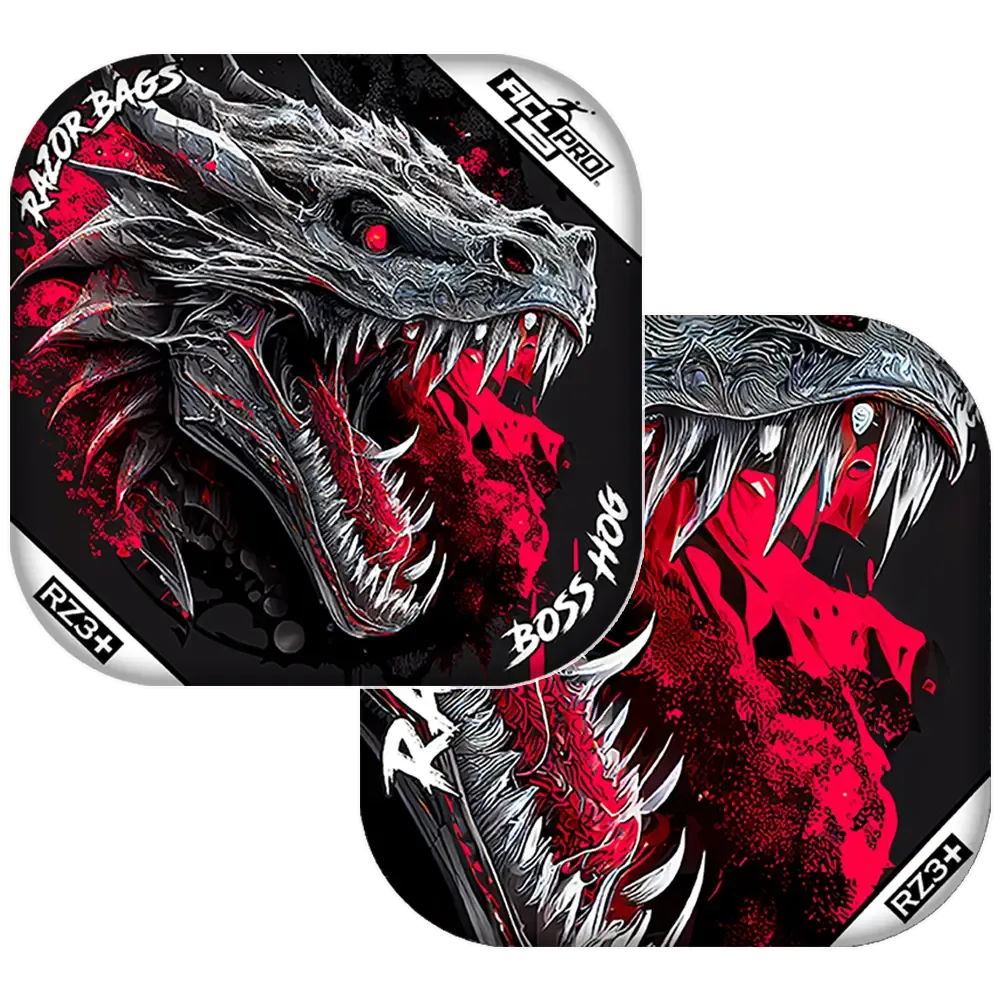 Boss Hog | Dragon Black Series | ACL PRO Razor Cornhole Bags