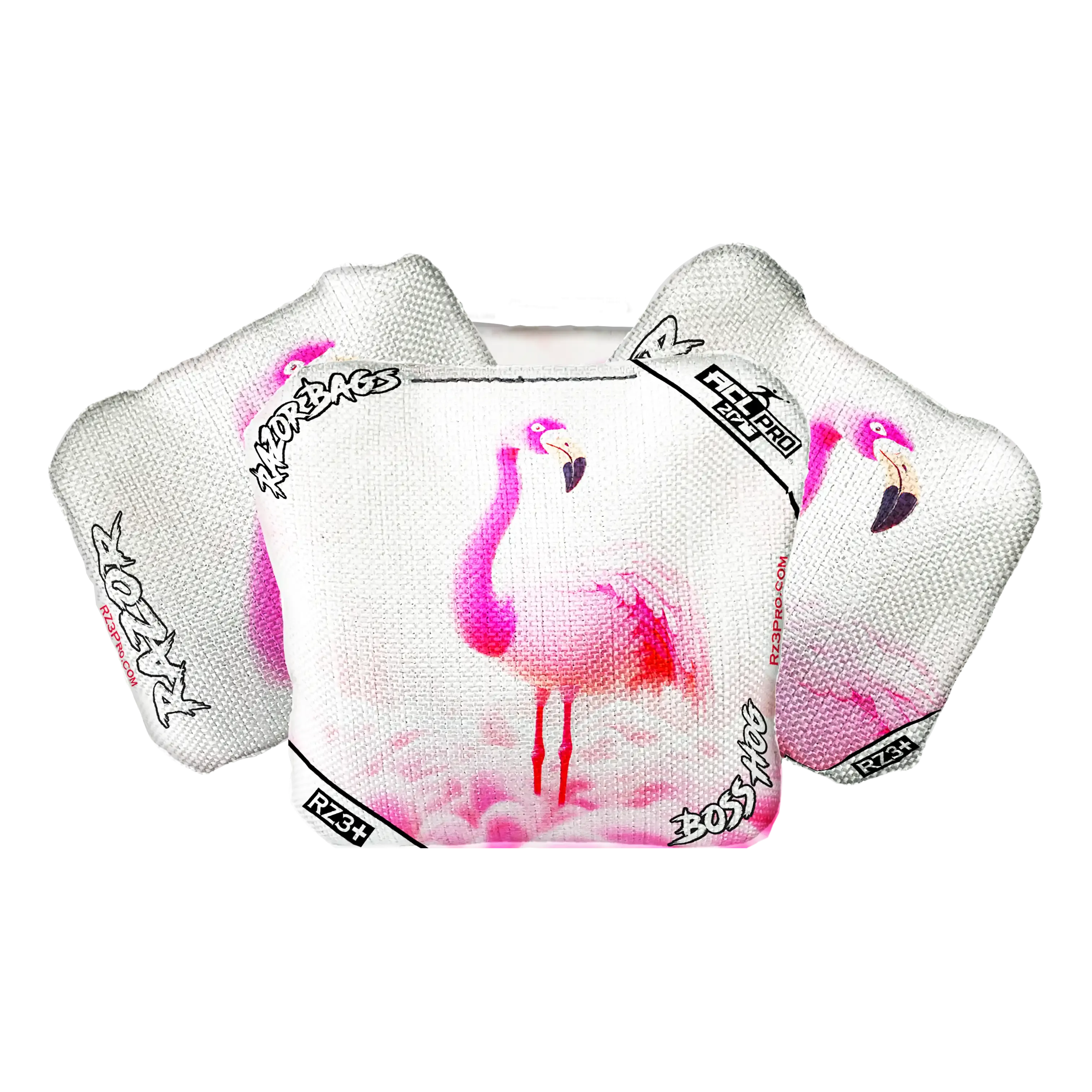 Boss Hog | Flamingo | ACL PRO Razor Cornhole Bags