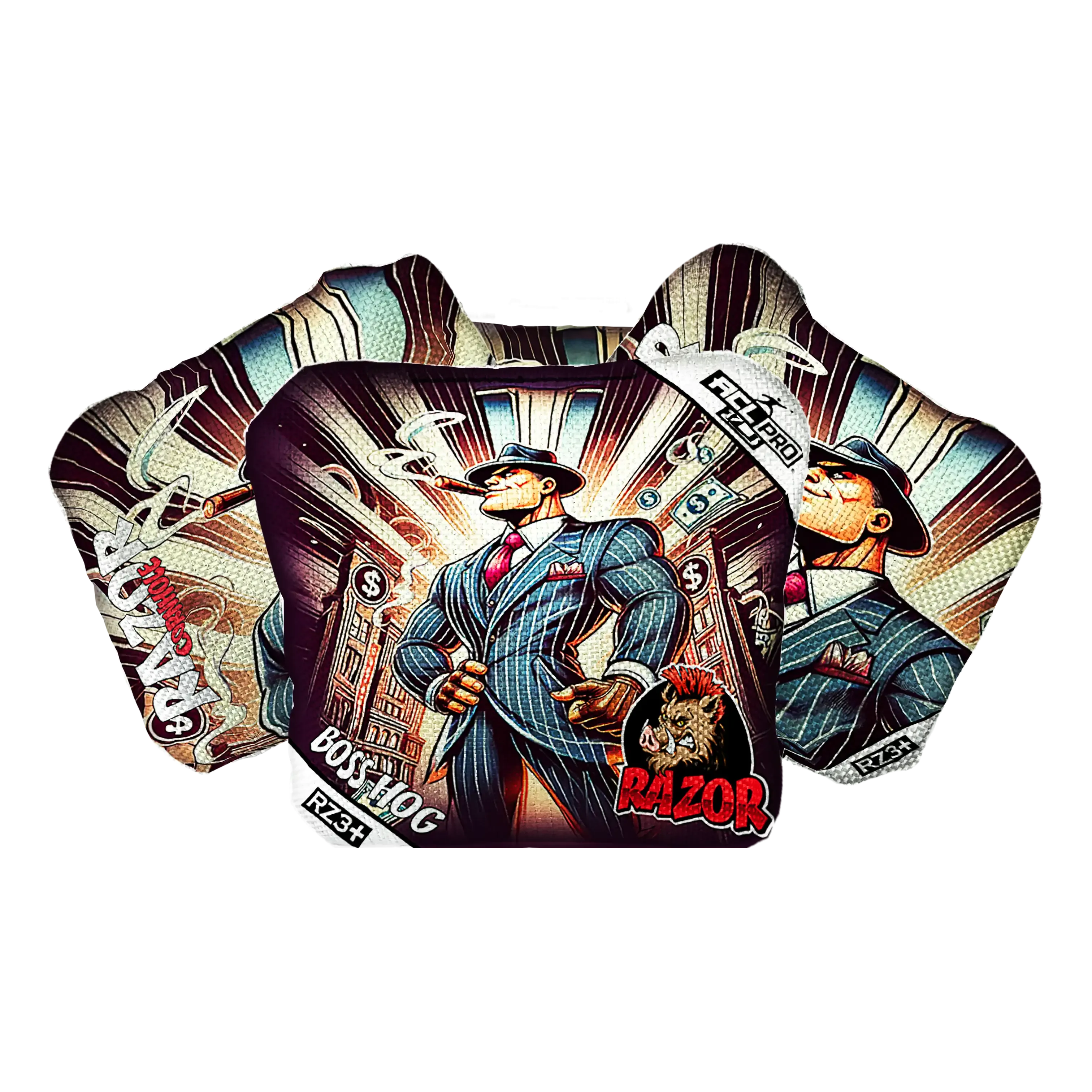 Boss Hog | Mob Boss | ACL PRO Razor Cornhole Bags