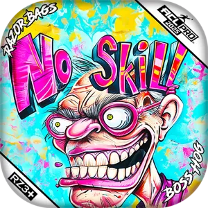 Boss Hog | No Skill | ACL PRO Razor Cornhole Bags