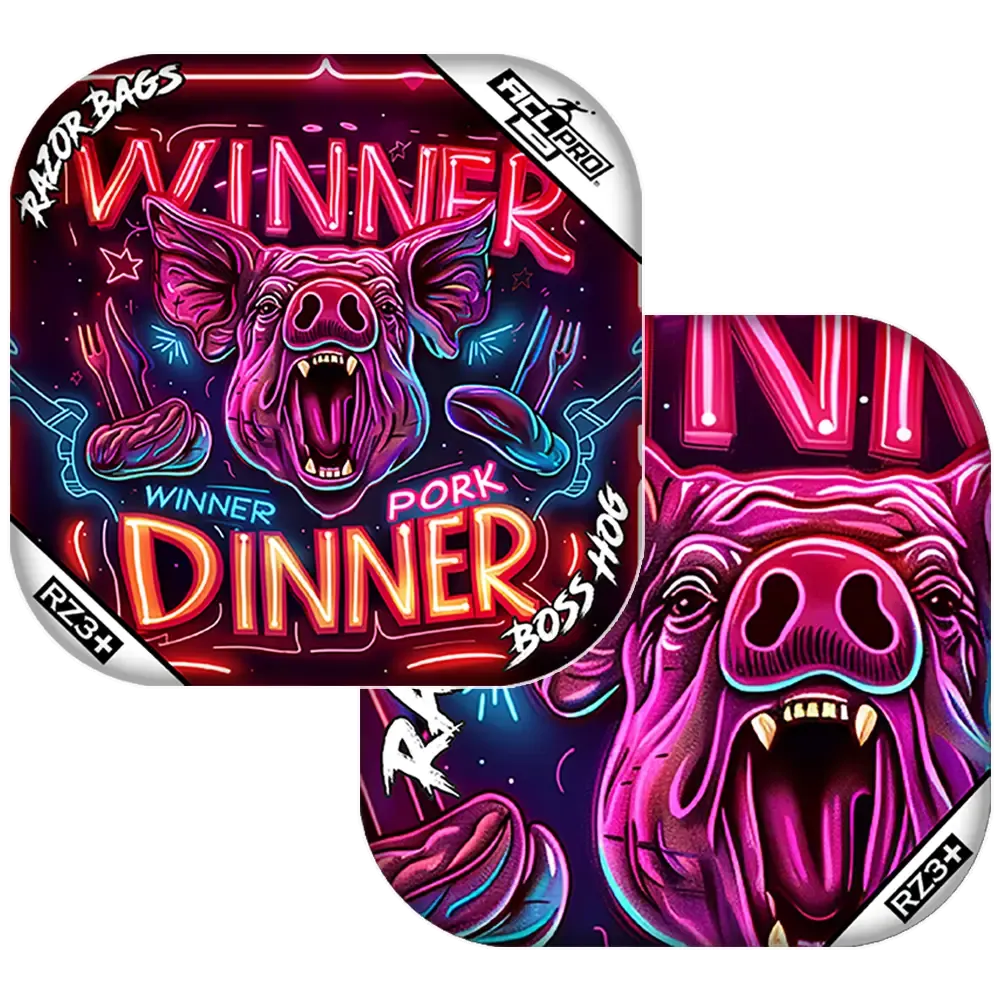 Boss Hog | Pork Dinner | ACL PRO Razor Cornhole Bags
