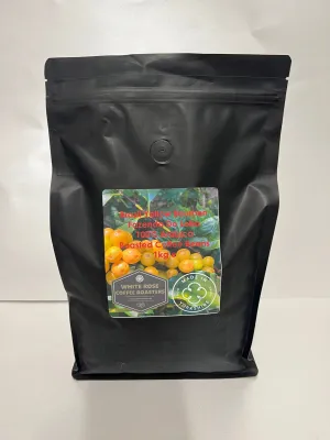 Brazil Yellow Bourbon Pulped Natural Arabica Fazenda Do Lobo Roasted Coffee