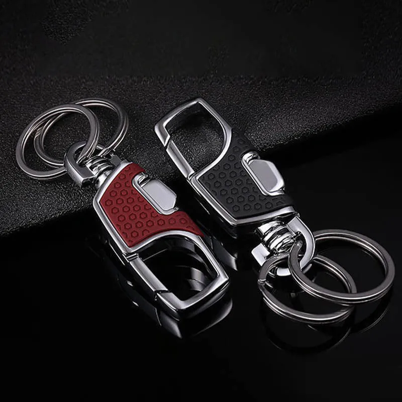 Business Style One-Press Open Keychain
