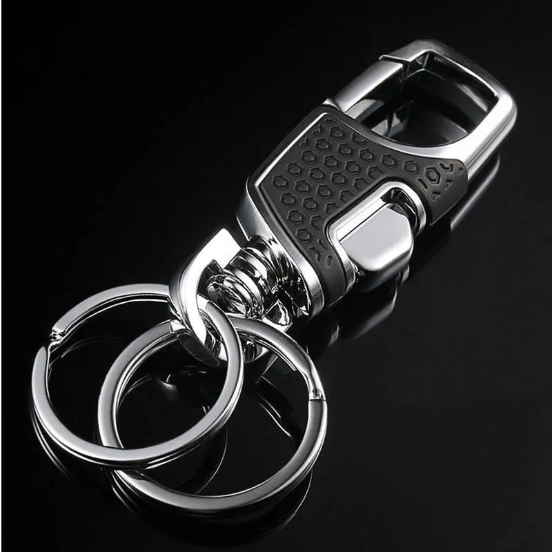 Business Style One-Press Open Keychain