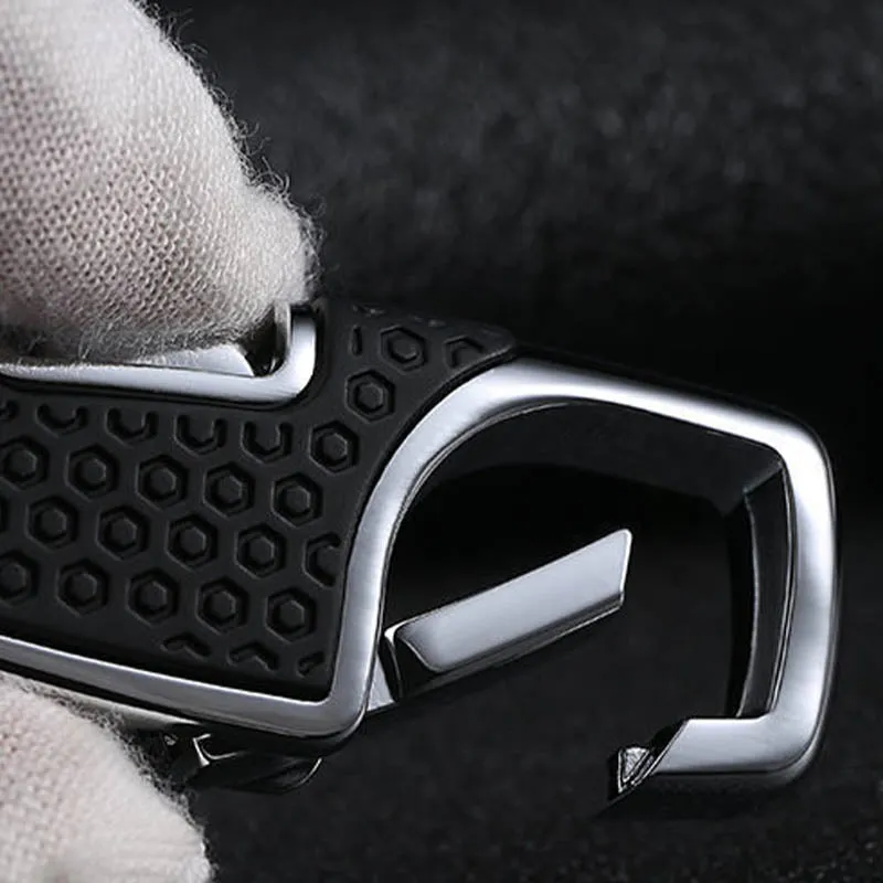 Business Style One-Press Open Keychain