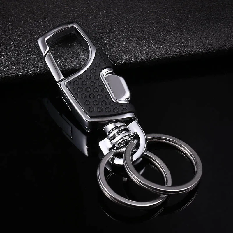 Business Style One-Press Open Keychain