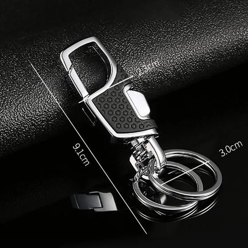 Business Style One-Press Open Keychain